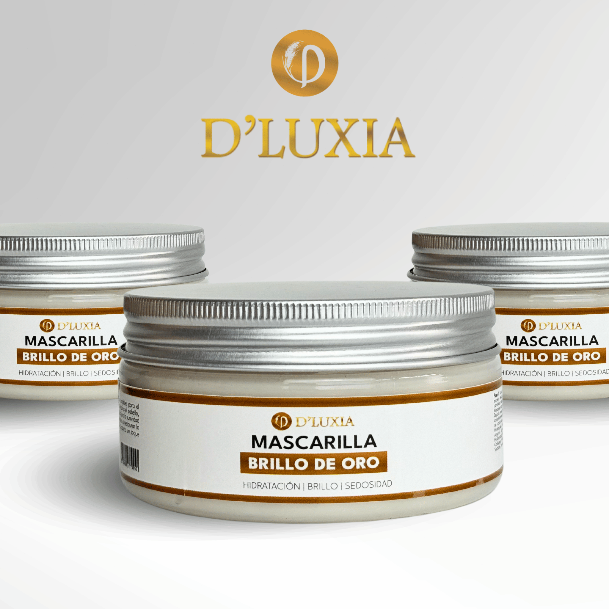 MASCARILLA BRILLO DE ORO 200mL